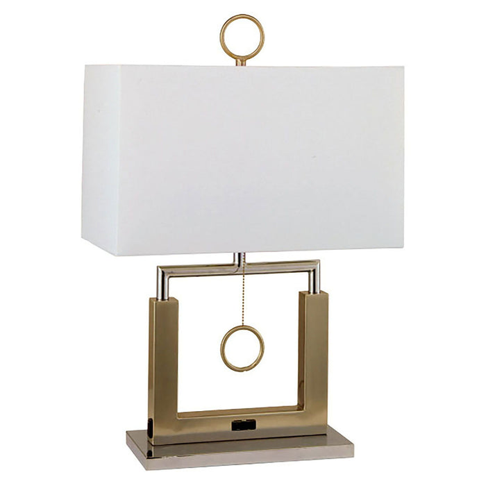 Jessica - Steel Table Lamp - Brushed Steel Sacramento Furniture Store Furniture store in Sacramento