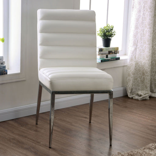 Cilegon - Side Chair (Set of 2) - White Sacramento Furniture Store Furniture store in Sacramento