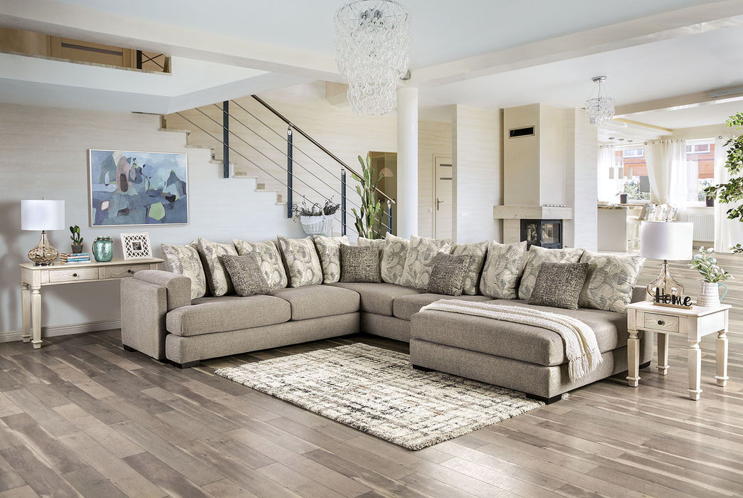 Angelia - Sectional - Light Gray Sacramento Furniture Store Furniture store in Sacramento