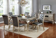 Amina - 6 Dining Table - Champagne Sacramento Furniture Store Furniture store in Sacramento