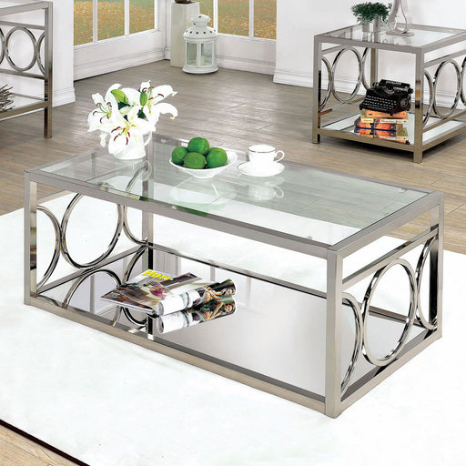 Rylee - Coffee Table - Pearl Silver Sacramento Furniture Store Furniture store in Sacramento