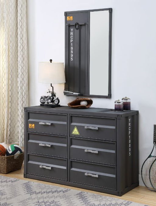 Cargo - Dresser - Gunmetal Finish Sacramento Furniture Store Furniture store in Sacramento