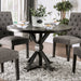 Alfred - Round Table - Antique Black / Ivory Sacramento Furniture Store Furniture store in Sacramento