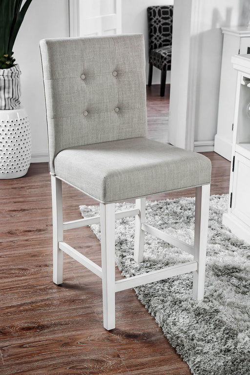 Sutton - Counter Height Chair (Set of 2) - Antique White Sacramento Furniture Store Furniture store in Sacramento