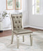 Adelina - Side Chair (Set of 2) - Champagne / Warm Gray Sacramento Furniture Store Furniture store in Sacramento
