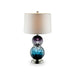 Camila - Glass Table Lamp - Purple / Blue Sacramento Furniture Store Furniture store in Sacramento