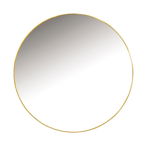 Hermione - Round Wall Mirror - Gold Sacramento Furniture Store Furniture store in Sacramento