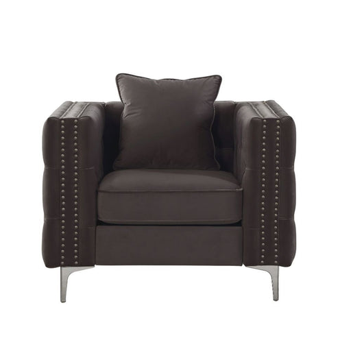 Gillian II - Chair - Dark Gray Velvet Sacramento Furniture Store Furniture store in Sacramento