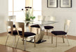 Nova - Dining Table - Silver / Black Sacramento Furniture Store Furniture store in Sacramento