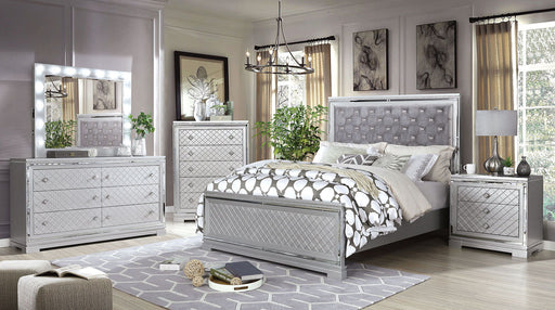 Belleterre - Nightstand - Silver Sacramento Furniture Store Furniture store in Sacramento