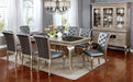 Amina - 6 Dining Table - Champagne Sacramento Furniture Store Furniture store in Sacramento