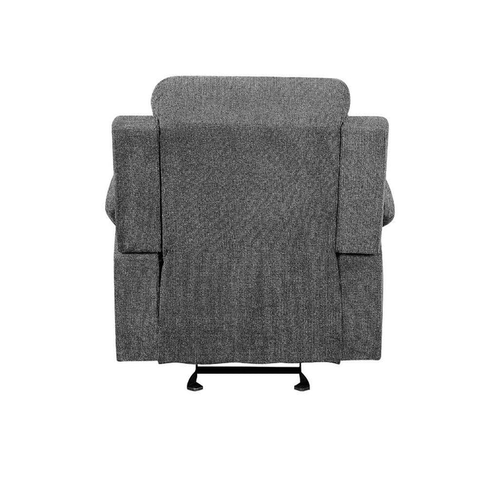 Kalen - Glider Recliner - Gray Chenille Sacramento Furniture Store Furniture store in Sacramento