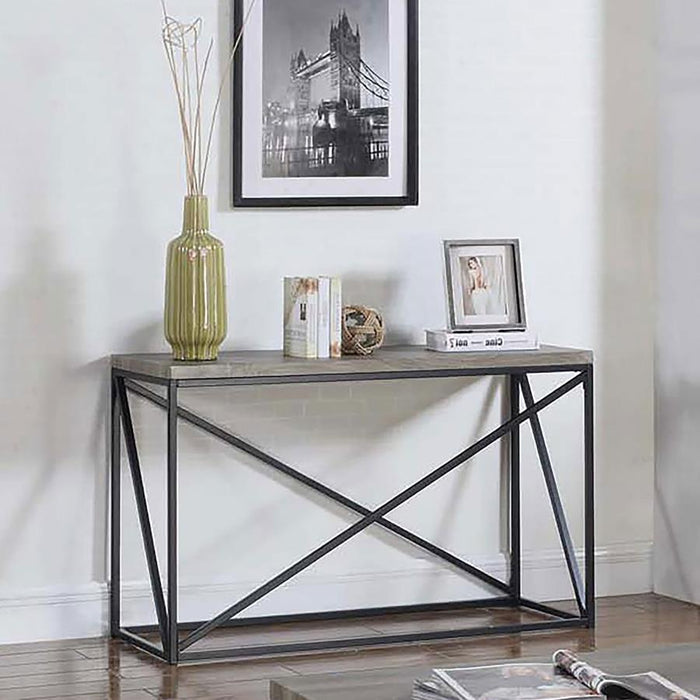 Birdie - Rectangular Sofa Table - Sonoma Gray Sacramento Furniture Store Furniture store in Sacramento