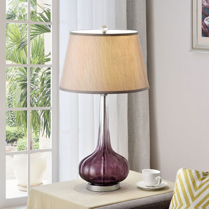 Fay - Table Lamp - Purple Sacramento Furniture Store Furniture store in Sacramento