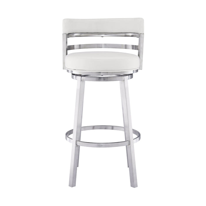 Madrid - Swivel Stainless Steel Bar Stool