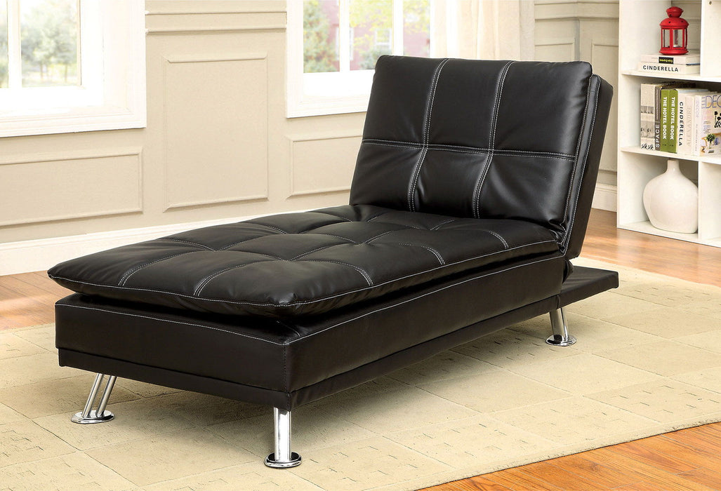 Hauser - Chaise - Black Sacramento Furniture Store Furniture store in Sacramento