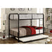 Brocket - Full Over Full Bunk Bed - Black - Metal Sacramento Furniture Store Furniture store in Sacramento