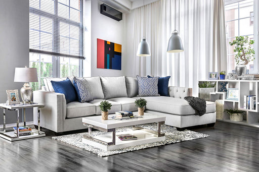 Ornella - Sectional - Light Gray / Blue Sacramento Furniture Store Furniture store in Sacramento