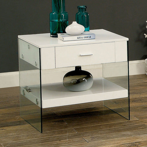 Raya - End Table - White Sacramento Furniture Store Furniture store in Sacramento