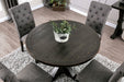 Alfred - Round Table - Antique Black / Ivory Sacramento Furniture Store Furniture store in Sacramento