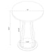 Elton - Round Top Accent Table Sacramento Furniture Store Furniture store in Sacramento