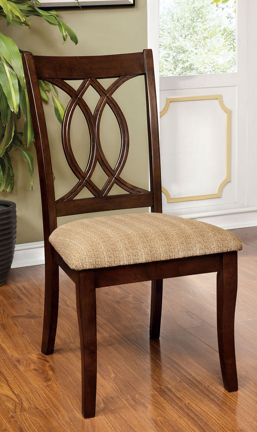 Carlisle - Side Chair (Set of 2) - Brown Cherry Sacramento Furniture Store Furniture store in Sacramento