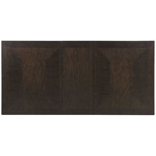 Caterina - Dining Table With X Leaf - Dark Walnut / Beige Sacramento Furniture Store Furniture store in Sacramento