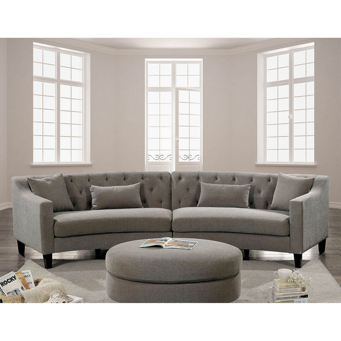 Sarin - Sectional - Warm Gray Sacramento Furniture Store Furniture store in Sacramento