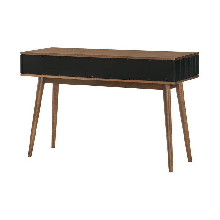 Amigo - Veneer Console Table - Black / Walnut