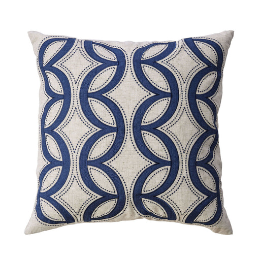 Teri - Pillow (Set of 2) - Beige / Indigo Sacramento Furniture Store Furniture store in Sacramento