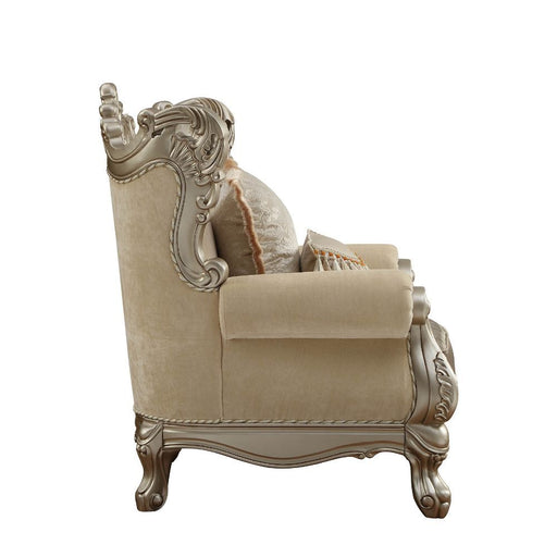 Ranita - Chair - Fabric & Champagne Sacramento Furniture Store Furniture store in Sacramento