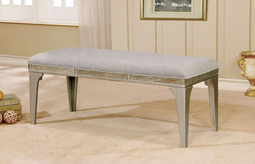 Diocles - Bench - Silver / Gray Sacramento Furniture Store Furniture store in Sacramento