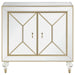 Lupin - 2-Door Accent Cabinet - Mirror And Champagne Sacramento Furniture Store Furniture store in Sacramento