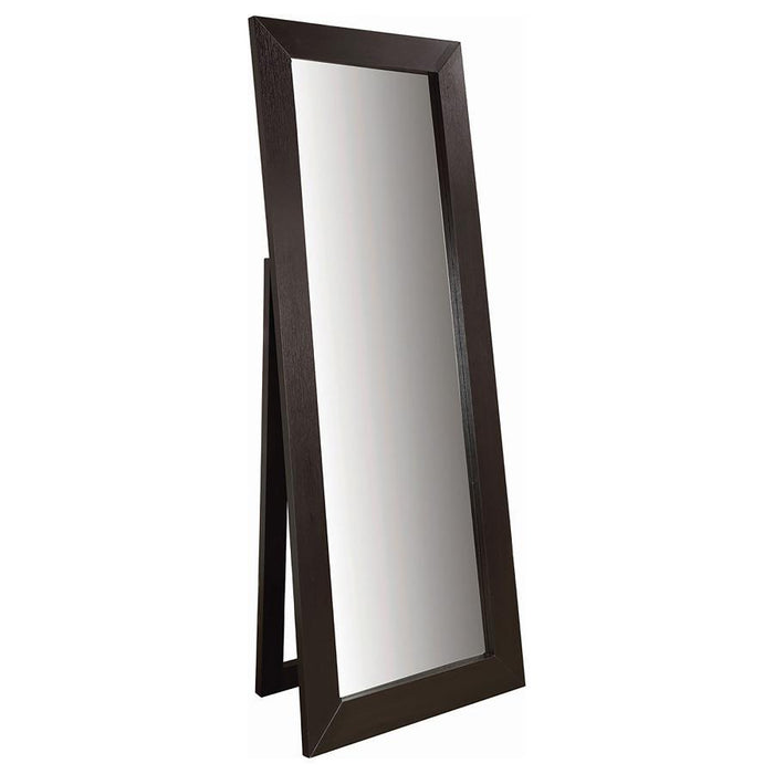 Toga - Rectangular Floor Mirror - Cappuccino Sacramento Furniture Store Furniture store in Sacramento