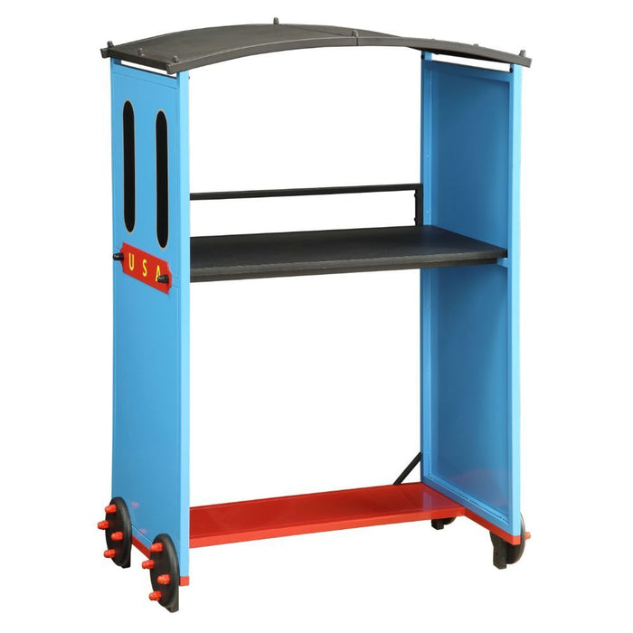 Tobi - Desk - Blue/Red & Black Train Sacramento Furniture Store Furniture store in Sacramento