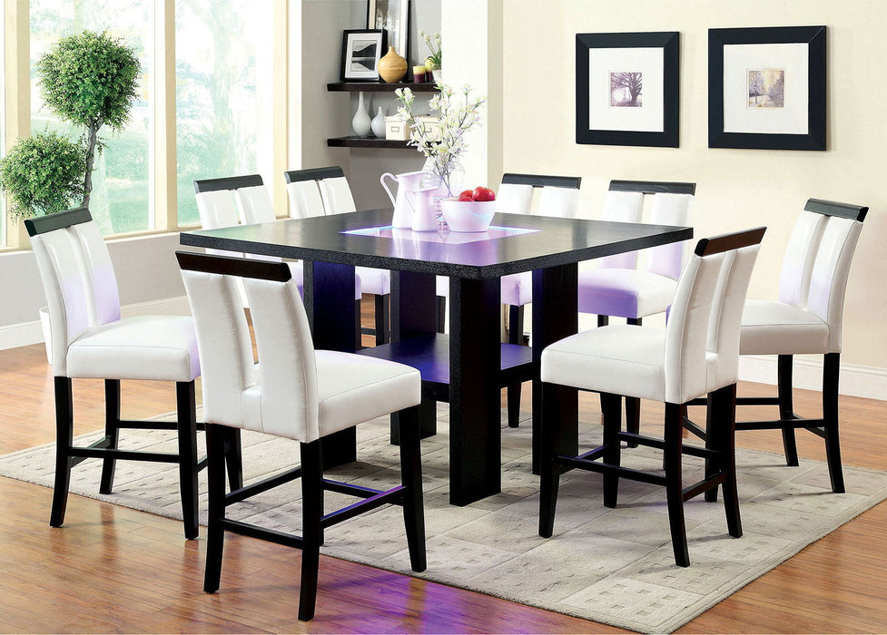 Luminar - Counter Height Table - Black Sacramento Furniture Store Furniture store in Sacramento