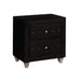 Alzire - Nightstand - Black Sacramento Furniture Store Furniture store in Sacramento