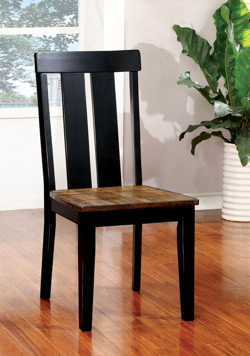 Alana - Side Chair (Set of 2) - Antique Oak Sacramento Furniture Store Furniture store in Sacramento