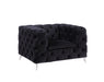 Phifina - Chair - Black Velvet Sacramento Furniture Store Furniture store in Sacramento