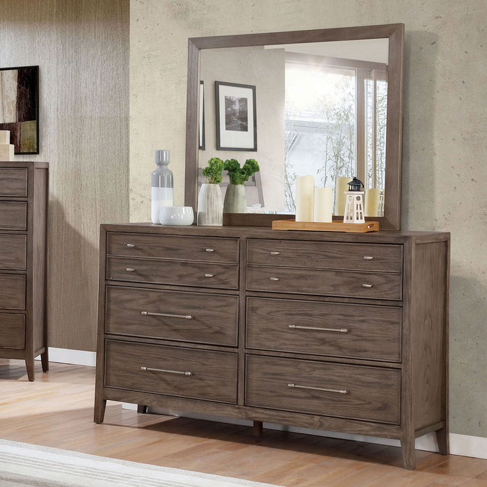 Tawana - Dresser - Warm Gray Sacramento Furniture Store Furniture store in Sacramento