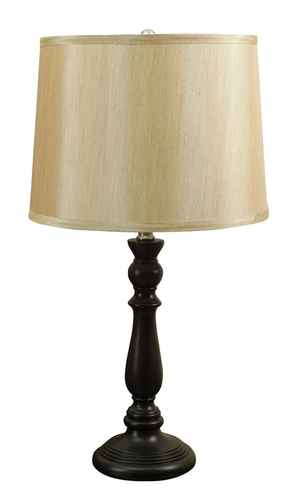 Baylee - Table Lamp (Set of 2) - Gold Shade, Espresso Sacramento Furniture Store Furniture store in Sacramento