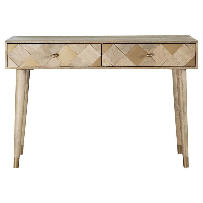 Alyssum - Rectangular Storage Console Table - Natural Sacramento Furniture Store Furniture store in Sacramento