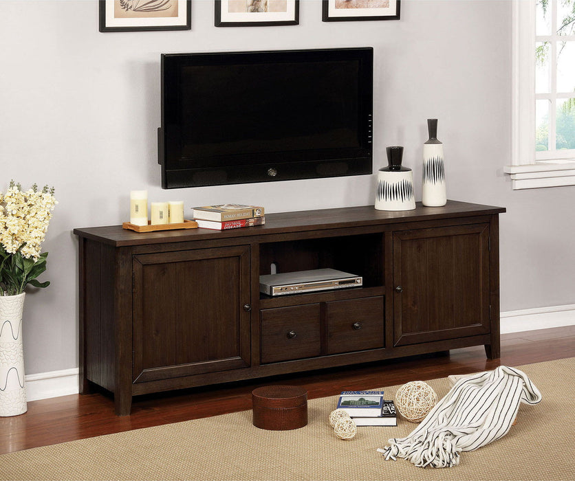 Presho - TV Stand - Dark Oak