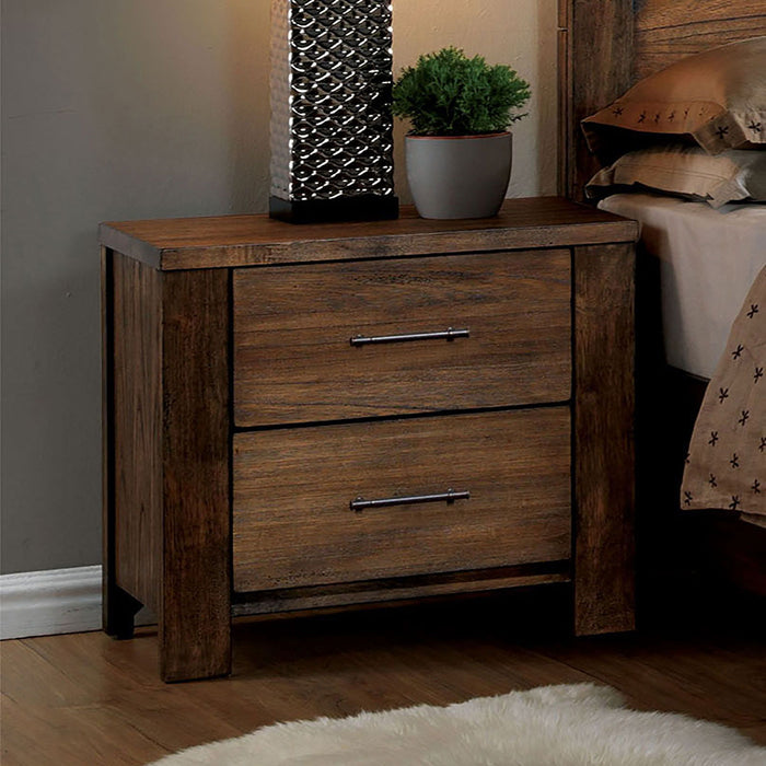 Elkton - Nightstand - Oak Sacramento Furniture Store Furniture store in Sacramento