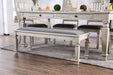 Georgia - Dining Table - Antique White / Gray Sacramento Furniture Store Furniture store in Sacramento